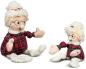 Preview: XMAS Hugglefleece Knotties Mrs Claus & Santa
